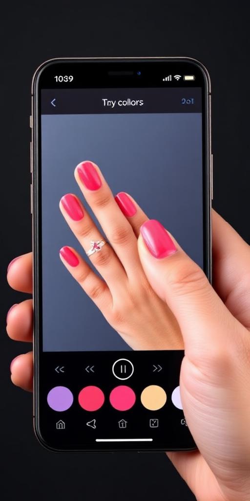 Glow Mirror AI — provador virtual de cores no celular